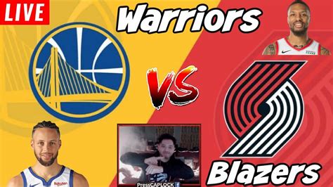 trail blazers vs warriors|warriors vs blazers live stream.